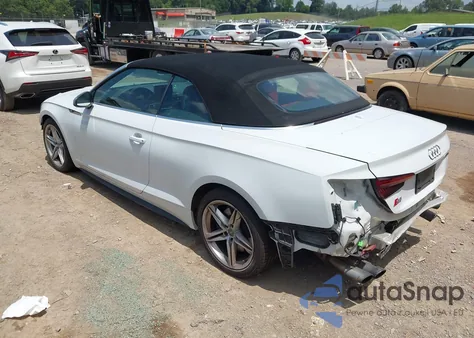 2018 Audi S5 3.0T Premium Plus z USA, uszkodzony, nr VIN WAU24GF50JN009209